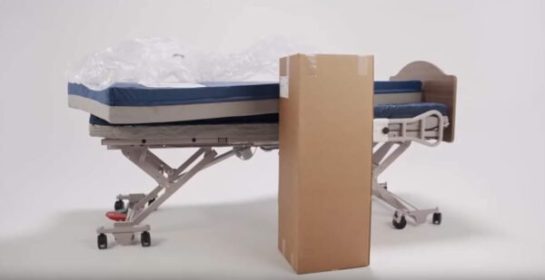 Lumex Select Hospital Bed Mattress, Multi-Layer Medical Foam, Fluid-Resistant, Twin XL, 35x80"