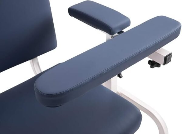 Comfortable Lab Draw Chair for Lab Spa and Treatment Room… (Blue, Normal)