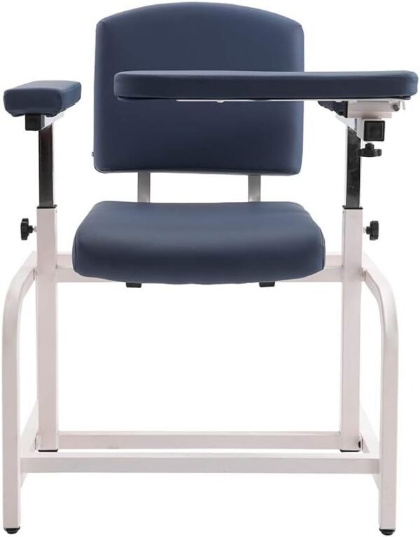 Comfortable Lab Draw Chair for Lab Spa and Treatment Room… (Blue, Normal)