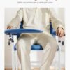 VEVOR Phlebotomy Chair, Blood Draw Chair with Adjustable Armrests and Flip Arm, 400LBS Loading Blood Drawing Medical Chair with Soft Padded Seat, Easy-to-Clean PVC Leather for Hospitals, Labs, Clinics