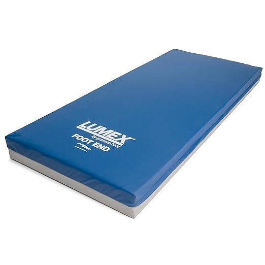 Lumex Select Hospital Bed Mattress, Multi-Layer Medical Foam, Fluid-Resistant, Twin XL, 35x80"