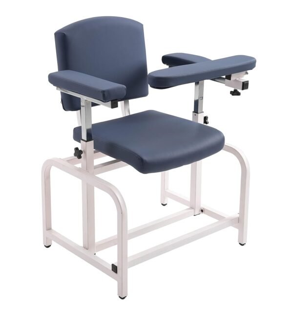 Comfortable Lab Draw Chair for Lab Spa and Treatment Room… (Blue, Normal)