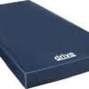 Drive Medical 15076 Decompressing Foam Mattress, Pressure-Relief Support for Homecare & Hospital Beds, High-Density Foam with Removable Cover, 275 Weight Capacity, 80"L x 36"W x 8"H, Blue