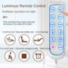 Full Electric Hospital Bed for Home Use – 550 lbs Weight Capacity, Electric Bedpan, Anti-Slip Rails | Remote Control Adjustable Backrest & Legrest for Elderly, Patient Care & Rehabilitatio