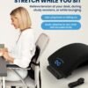Everlasting Comfort Lumbar Support Board Back Stretcher for Lower Pain Relief - Adjustable Spine Decompression with 88 Acupressure Nodes - Back Cracking Device with Chair Strap for Posture Correction