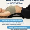 Everlasting Comfort Lumbar Support Board Back Stretcher for Lower Pain Relief - Adjustable Spine Decompression with 88 Acupressure Nodes - Back Cracking Device with Chair Strap for Posture Correction