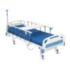 Hospital Bed Electric 2 Function, 5-Inch Locking Casters for Home Hospital Use, 530LBS Loading, with IV Pole, Bed Tray and Mattress