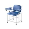 VEVOR Phlebotomy Chair, Blood Draw Chair with Adjustable Armrests and Flip Arm, 400LBS Loading Blood Drawing Medical Chair with Soft Padded Seat, Easy-to-Clean PVC Leather for Hospitals, Labs, Clinics